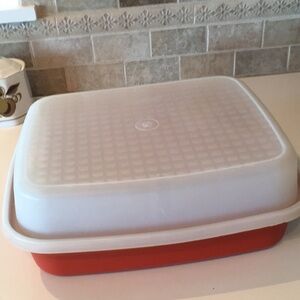Vintage Tupperware meat marinade/storage container